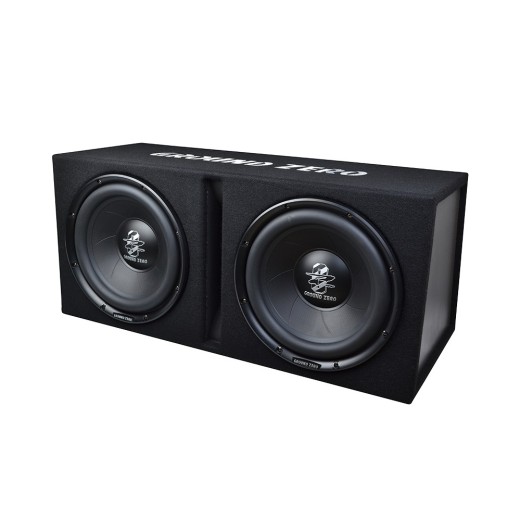 Subwoofer in the Ground Zero GZIB2.30BR-ACT box