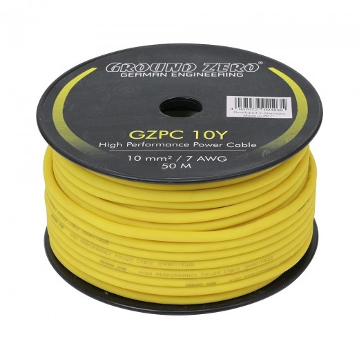 Power cable Ground Zero GZPC 10Y meter