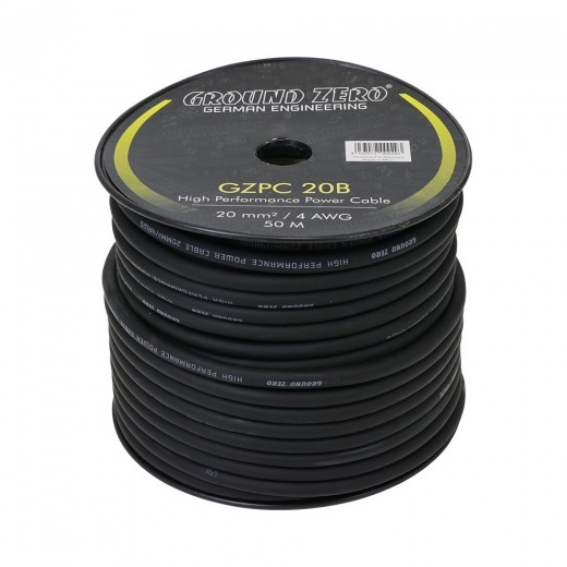 Power cable Ground Zero GZPC 20B meter
