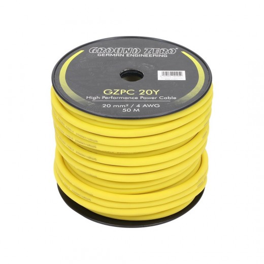 Power cable Ground Zero GZPC 20Y meter