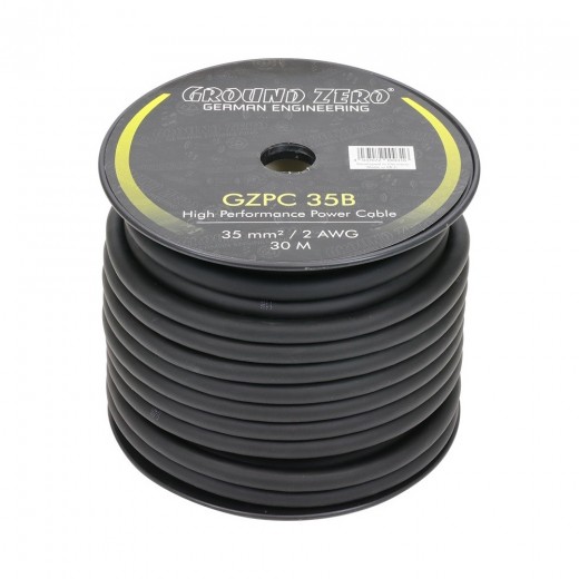 Power cable Ground Zero GZPC 35B meter
