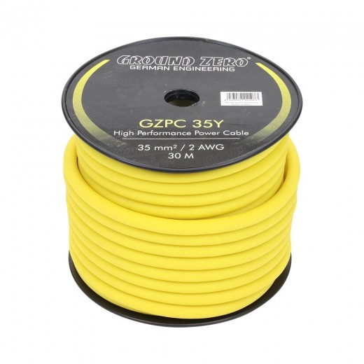 Power cable Ground Zero GZPC 35Y meter