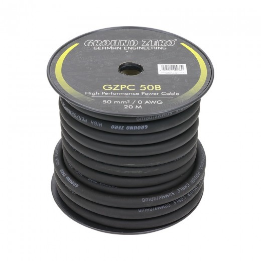 Power cable Ground Zero GZPC 50B meter