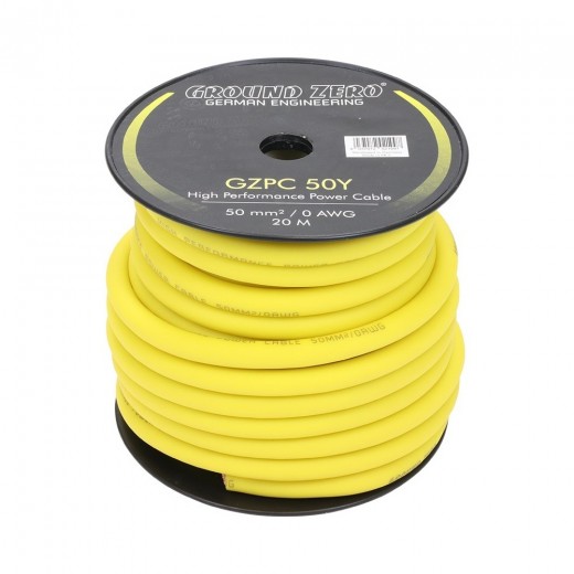 Power cable Ground Zero GZPC 50Y meter