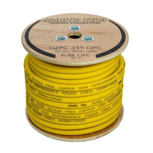 Ground Zero GZPC 35Y-OFC power cable