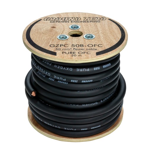 Ground Zero GZPC 50B-OFC power cable
