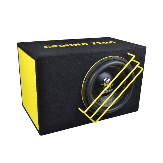 Subwoofer in a Ground Zero GZRB 25SPL box