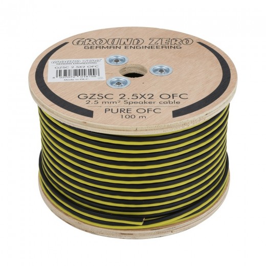 Repro cable Ground Zero GZSC 2.5X2-OFC meter