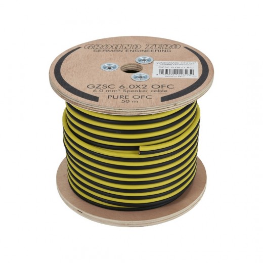 Repro cable Ground Zero GZSC 6.0X2-OFC meter