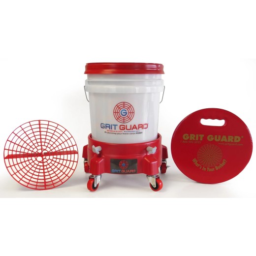 Grit Guard Complete System Set - Red - 19 l