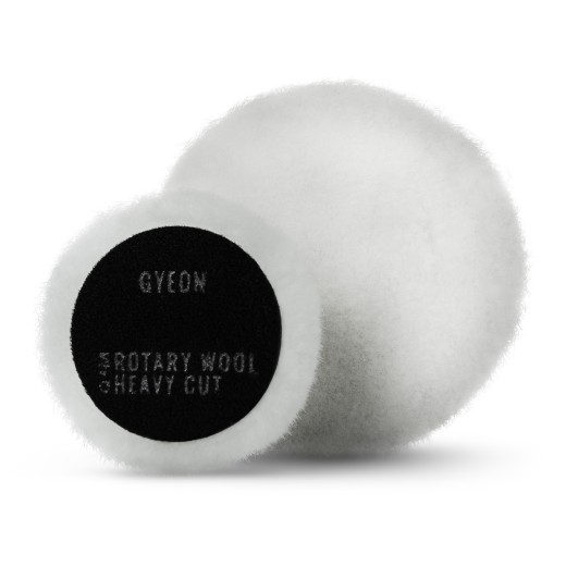 Gyeon Q2M Rotary Wool Heavy Cut Polishing Disc 2-Pack (80 mm)