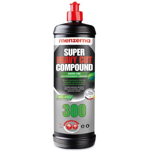 Grinding paste Menzerna Heavy Cut Compound 300 Green Line (1000 ml)