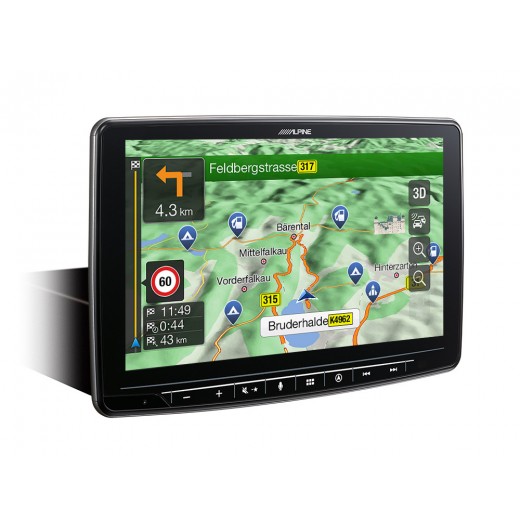 Alpine INE-F904DC advanced navigation unit