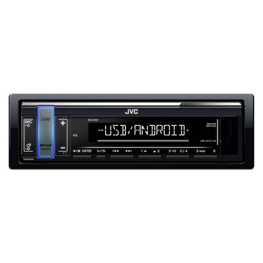 Car radio without mechanics JVC KD-X161
