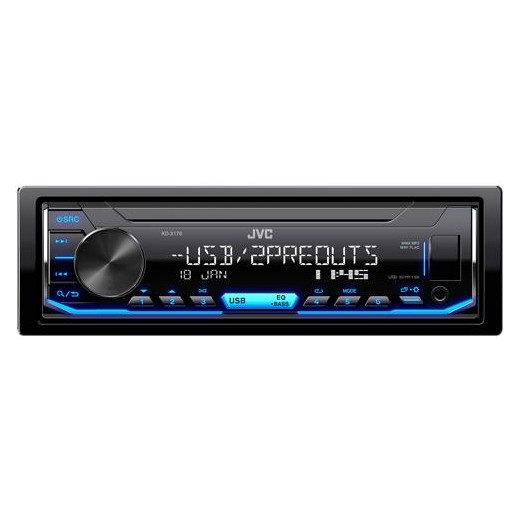 Car radio without mechanics JVC KD-X176