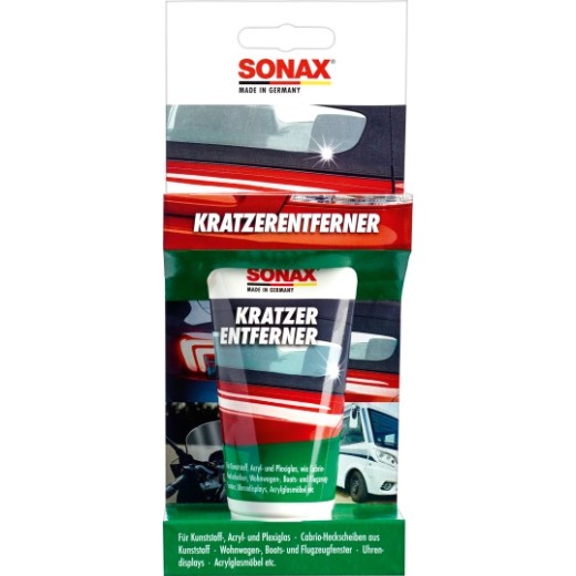 Sonax scratch remover from plastic and plexiglass parts - 75 ml