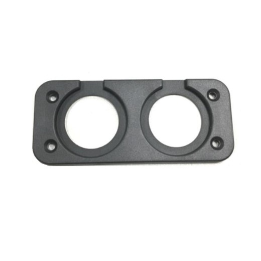 Panel for built-in charger, with double hole MYP004