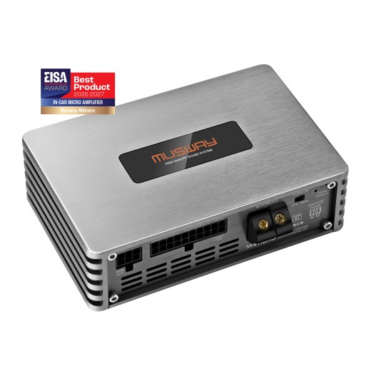 Amplifier with DSP processor Musway M4nano