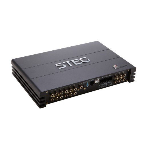 Amplifier with Steg MDSP 12 DSP processor