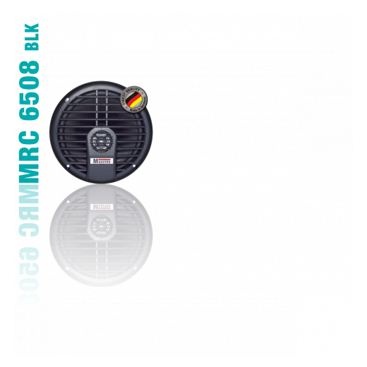 Speakers German Maestro Marina MRC 6508 Black