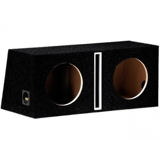 Bass reflex double speaker Basser B1035SX2 Black