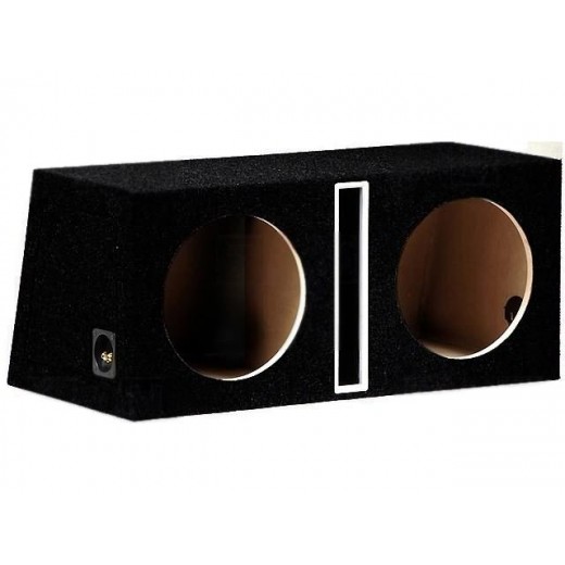 Bass reflex double speaker Basser B1250SX2 Black