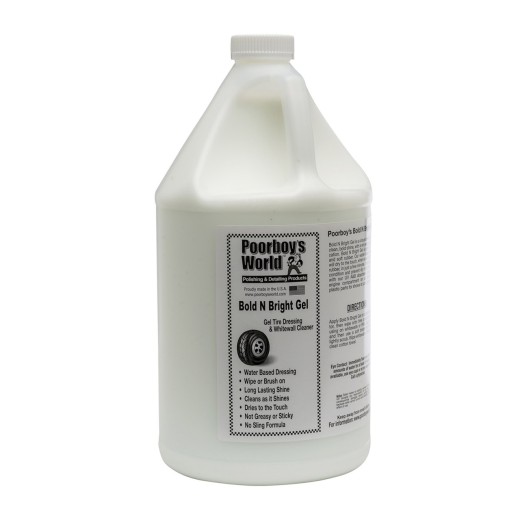 Poorboy's Bold and Bright Tire Dressing Gel (3.78 l)