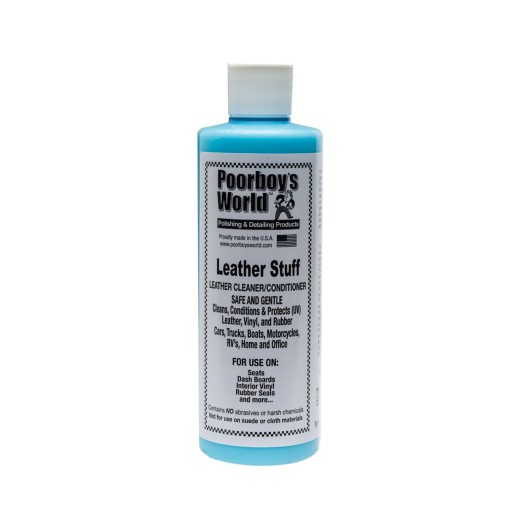 Poorboy's Leather Stuff Leather Cleaner, Conditioner & Protectant (473ml)