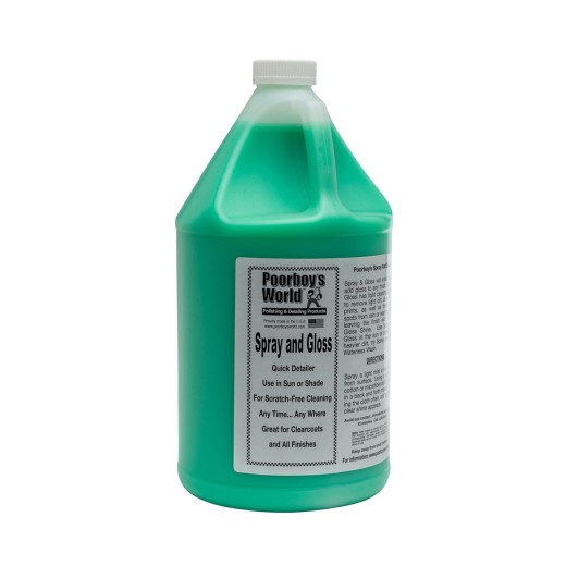 Poorboy's Spray and Gloss Quick Detailer (3.78 L)