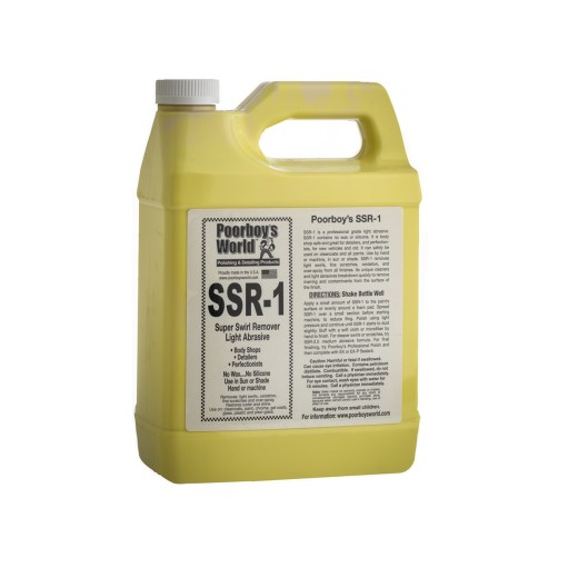 The Finest Polishing Paste Poorboy's SSR 1 Light Abrasive Swirl Remover (3.78 L)