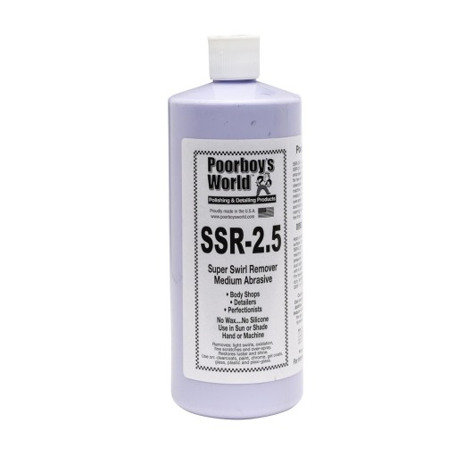 Poorboy's SSR 2.5 Medium Super Swirl Remover (946 ml)