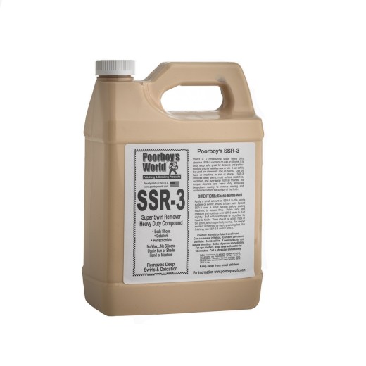 Strong Abrasive Polishing Paste Poorboy's SSR 3 Heavy Duty Compound (3.78 L)