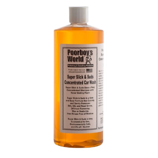 Car shampoo Poorboy's Super Slick & Suds Concentrated Car Wash (946 ml)