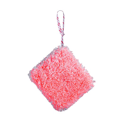 Microfiber washing sponge Purestar Creamy Wash Pad Neon Peach