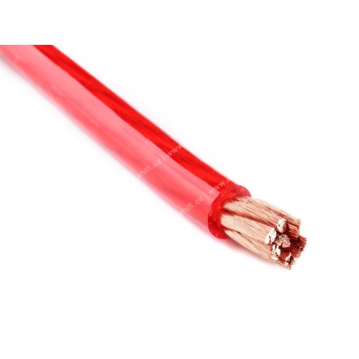 Red power cable Gladen PP 10 Red