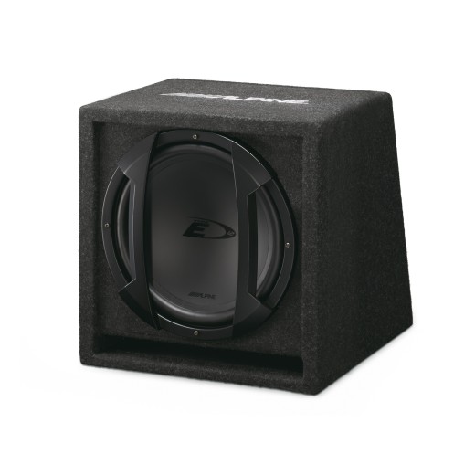 Subwoofer in Alpine SBE-1244BR box