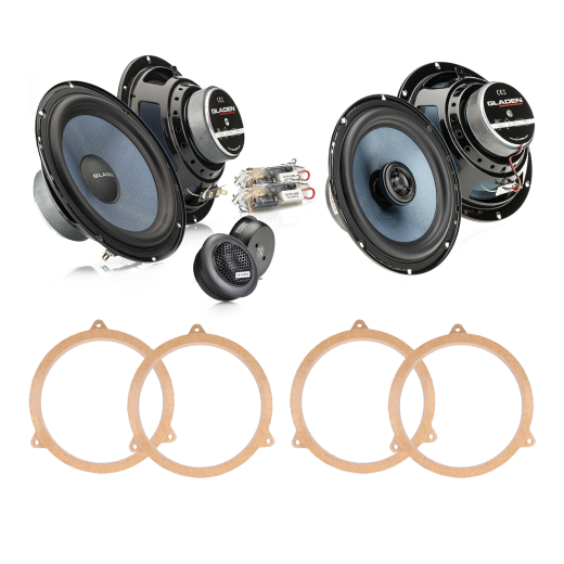 Speakers for Mazda 2 III set no. 2