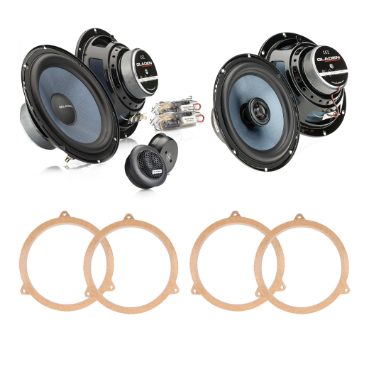 Speakers for Mazda 2 II set no. 2
