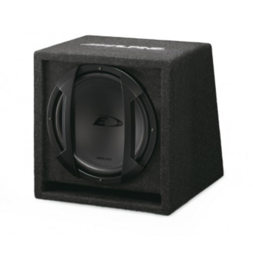 Subwoofer in Alpine SBE-1044BR box