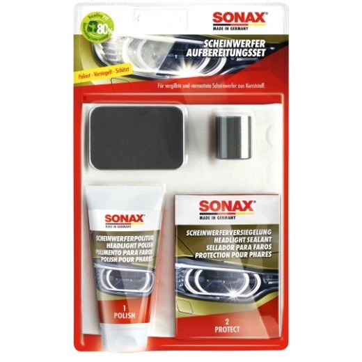 Sonax headlight renovation kit