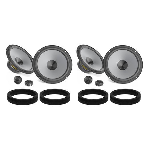 Speakers for VW Passat B5 set no. 1