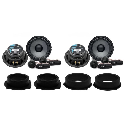 Speakers for Audi Q7 4M set no. 2