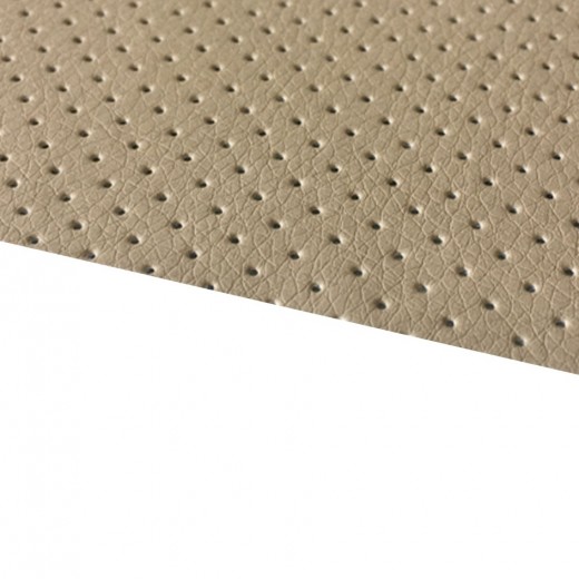 Beige perforated artificial leather SGM Leather Beige Perforated
