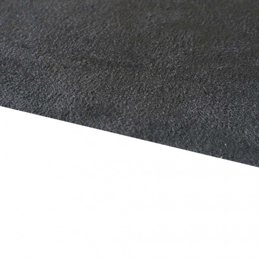 Dark gray artificial suede SGM Suede Dark Grey