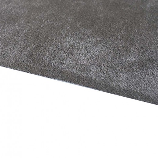 Light gray artificial suede SGM Suede Light Grey