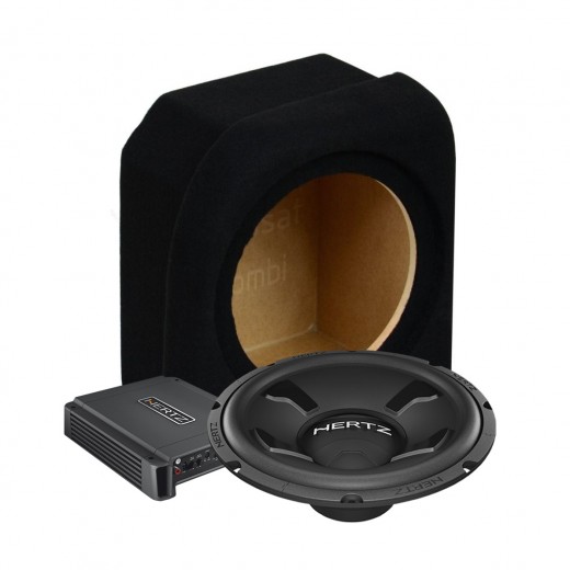 Subwoofer set in OEM enclosure and amplifier for Volkswagen Passat B5 Variant No. 1