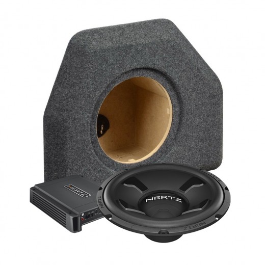 Subwoofer set in OEM enclosure and amplifier for Volkswagen Passat B6, B7 No. 1