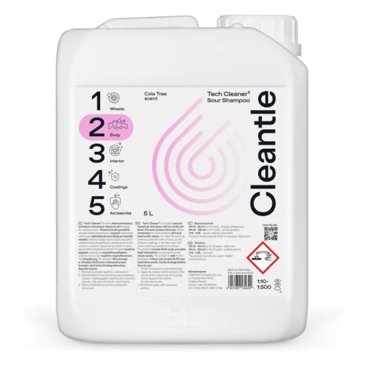 Car shampoo Cleantle Tech Cleaner (5 l)