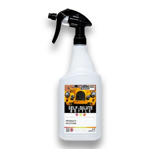 ValetPRO Self Dilute Bottle & Chemical Resistant Trigger Spray Bottle