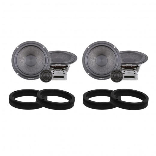Speakers for Škoda Fabia II Combi set no. 3